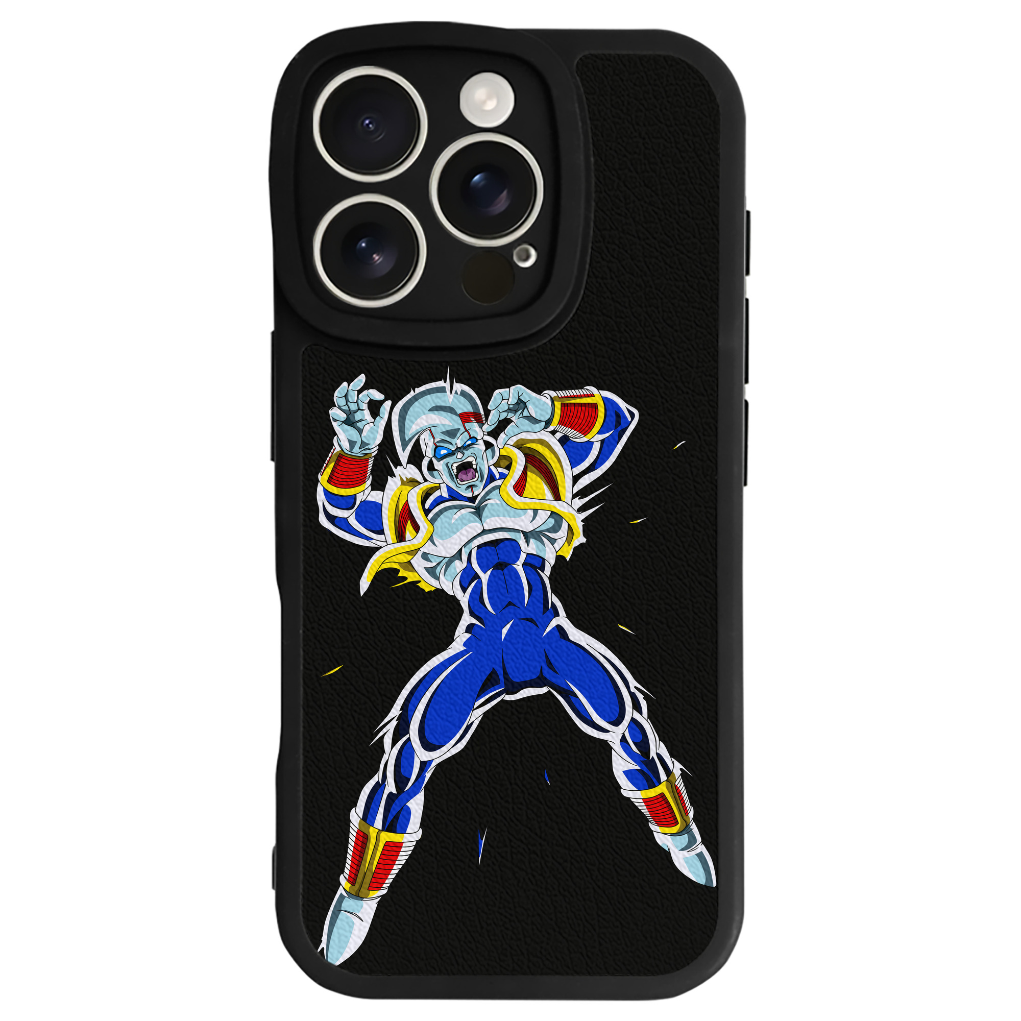 （画像用） ドラゴンボール DRAGON BALL 【iPhone 16シリーズ対応】シリコンスマホケース（レザー調） 材質：シリコン